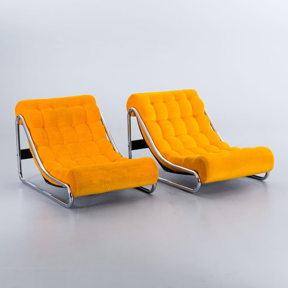 Les fauteuils «Impala», adjugés 680 € par la maison de vente Bukowskis, Ikeaikea-vintage-rétro-kit-devenu-chic-vente-aux-encheres